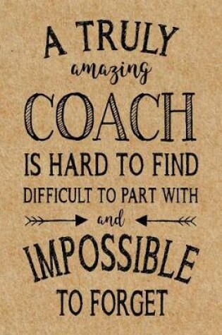 Cover of A Truly Amazing Coach