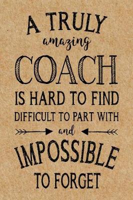 Book cover for A Truly Amazing Coach