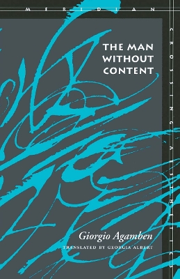Book cover for The Man Without Content