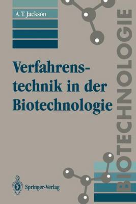 Cover of Verfahrenstechnik in der Biotechnologie