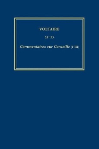 Cover of Complete Works of Voltaire 53-55