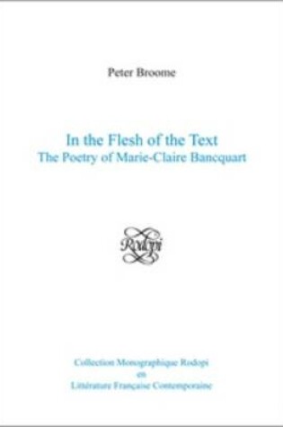 Cover of In the Flesh of the Text