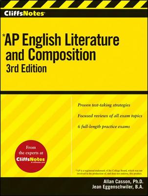 Book cover for CliffsNotes AP English Literature and Composition: 3rd Edition