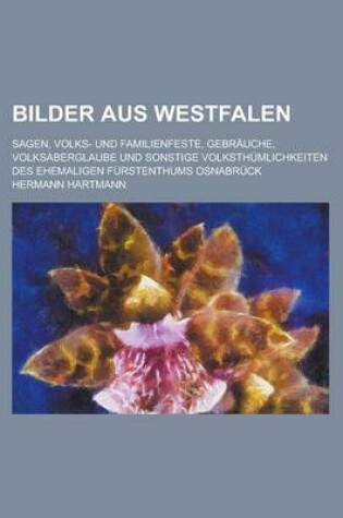 Cover of Bilder Aus Westfalen; Sagen, Volks- Und Familienfeste, Gebrauche, Volksaberglaube Und Sonstige Volksthumlichkeiten Des Ehemaligen Furstenthums Osnabru