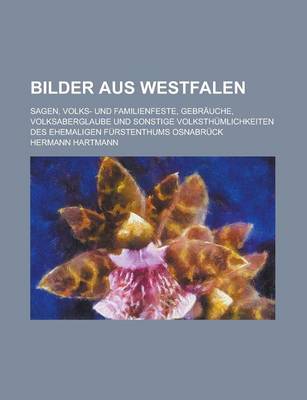 Book cover for Bilder Aus Westfalen; Sagen, Volks- Und Familienfeste, Gebrauche, Volksaberglaube Und Sonstige Volksthumlichkeiten Des Ehemaligen Furstenthums Osnabru