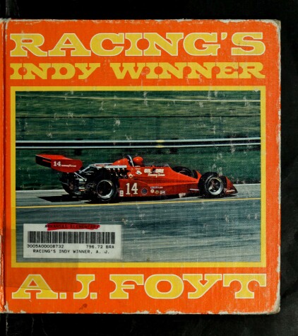 Book cover for Racing's Indy Winner, A. J. Foyt