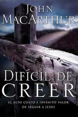 Cover of Difícil de Creer