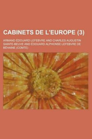 Cover of Cabinets de L'Europe (3)