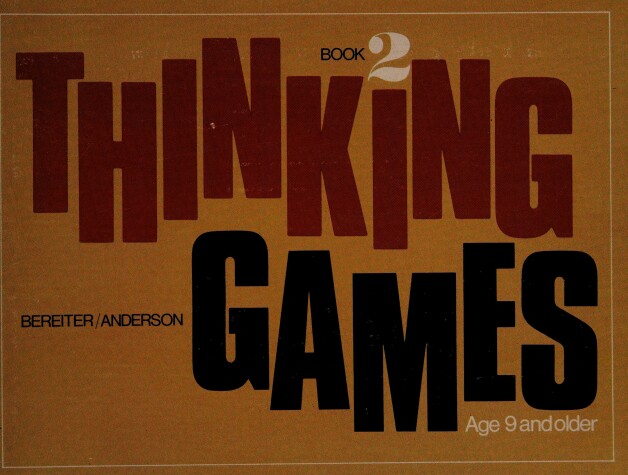 Book cover for Thinking Games 2