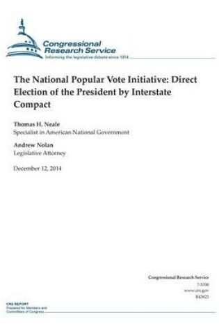 Cover of The National Popular Vote Initiative