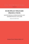 Book cover for European Welfare Production