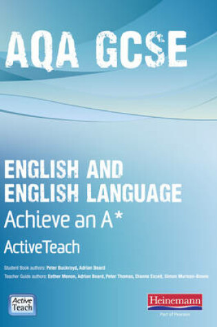 Cover of AQA GCSE English/English Language Active Teach BBC Pack: Achieve A* with CDROM