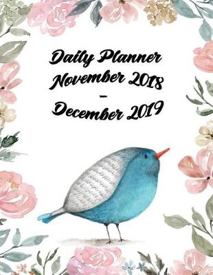 Book cover for November 2018 - December 2019 Daily Planner