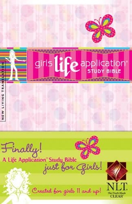 Book cover for NLT Girls Life Application Study Bible HB