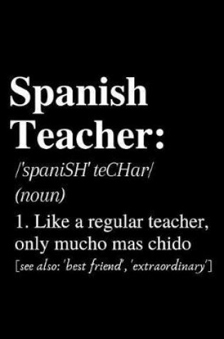 Cover of Spanish Teacher...