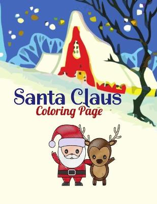 Book cover for Santa Claus Coloring Page