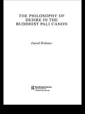 Book cover for The Philosophy of Desire in the Buddhist Pali Canon