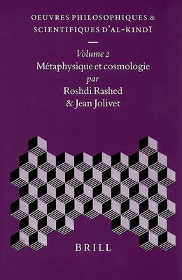 Cover of Oeuvres philosophiques et scientifiques d'al-Kindi, Volume 2 Metaphysique et cosmologie