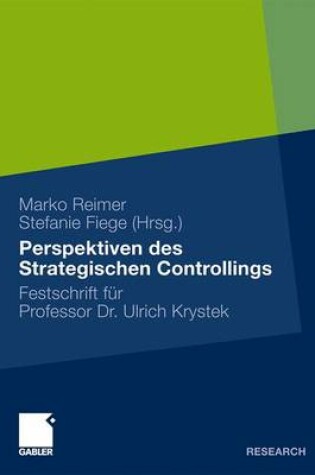 Cover of Perspektiven Des Strategischen Controllings