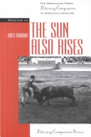 Cover of Readings on "the Sun Also Rises"