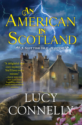 Book cover for An American in Scotland