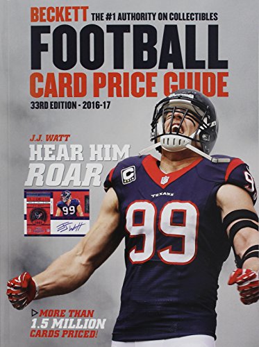 Book cover for Beckett Football Card Price Guide #33