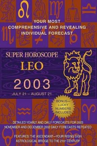 Cover of Super Horoscopes 2003: Leo