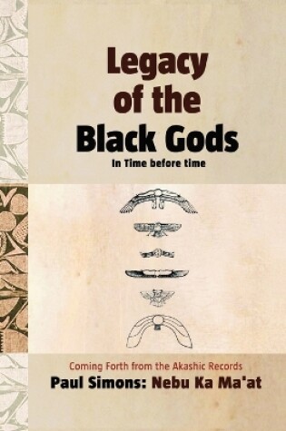 Cover of Legacy of the Black Gods, in Time Before Time