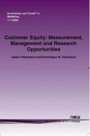 Cover of Customer Equity