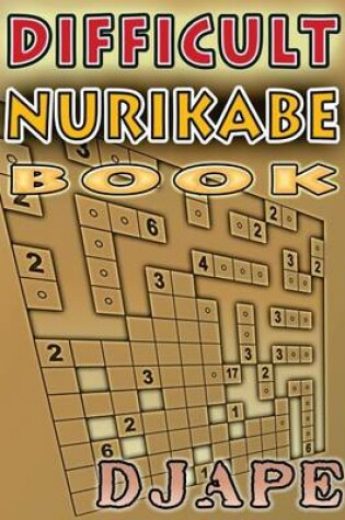 Cover of Difficult Nurikabe book