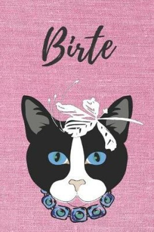 Cover of personalisiertes Notizbuch Katze / Journal / Malbuch / Tagebuch / Kritzelbuch / DIN A5 / Geschenk Birte