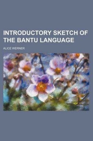 Cover of Introductory Sketch of the Bantu Language