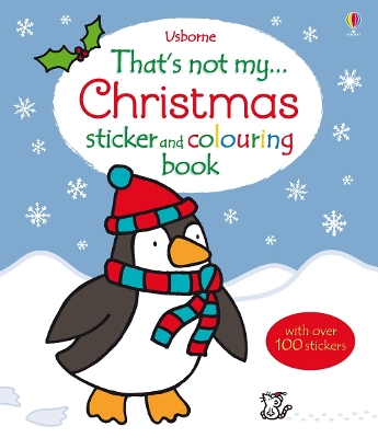 Book cover for That's not my Christmas Sticker and Colouring Book