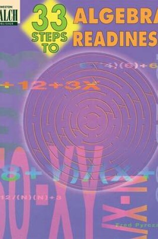 Cover of 33 Steps to Algebra Readiness