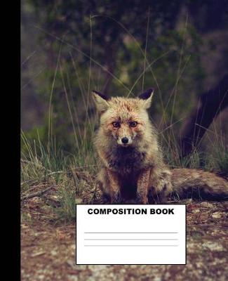 Book cover for Fox Composition Book