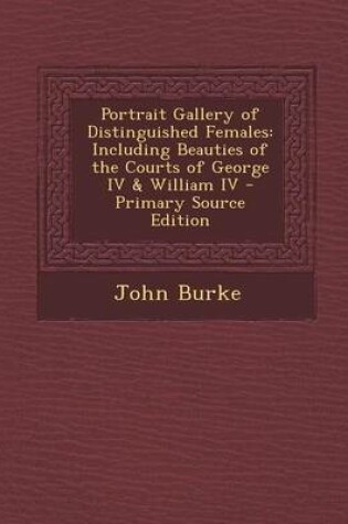 Cover of Portrait Gallery of Distinguished Females