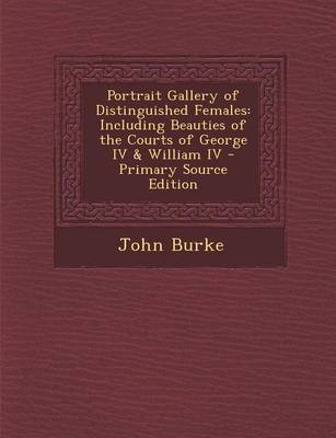 Book cover for Portrait Gallery of Distinguished Females