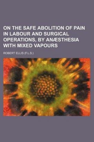 Cover of On the Safe Abolition of Pain in Labour and Surgical Operations, by Anaesthesia with Mixed Vapours