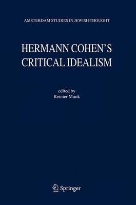 Cover of Hermann Cohen's Critical Idealism