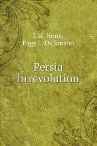 Cover of Persia in revolution