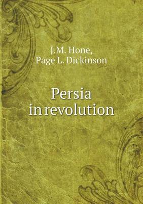 Book cover for Persia in revolution