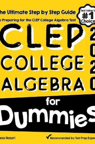 Cover of CLEP College Algebra for Dummies