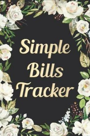 Cover of Simple Bills Tracker