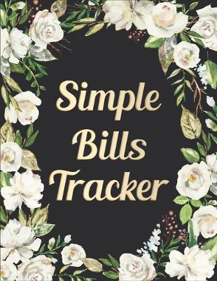 Book cover for Simple Bills Tracker