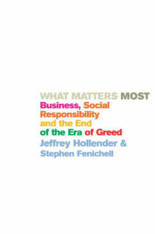 Cover of What Matters Most