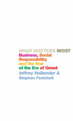 Book cover for What Matters Most