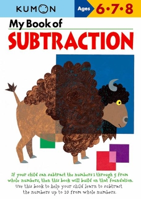 Book cover for My Book Of Subtraction