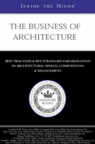 Cover of The Business of Architecture