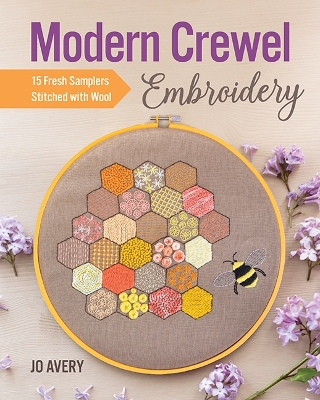 Book cover for Modern Crewel Embroidery