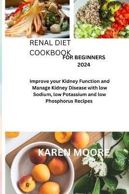 Book cover for Renal Diet Cookbook for beginners 2024